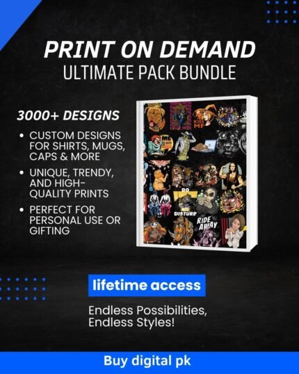 print on demand Ultimate Pack bundle