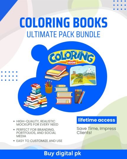 Coloring Books Ultimate Pack bundle