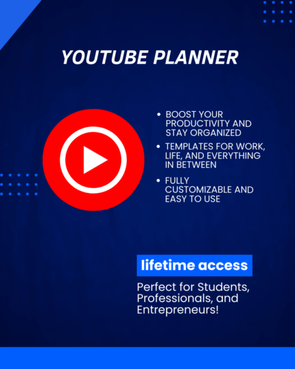 youtube planner
